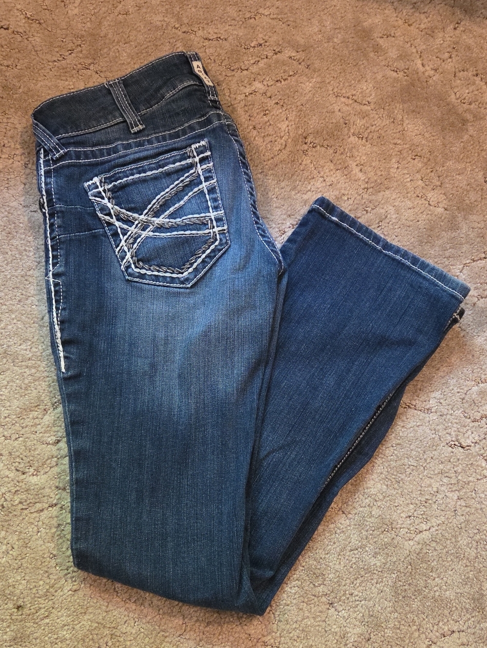 Ariat Women's Dark Blue Bootcut Jeans